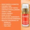 Noche Y Dia Vitamin C Serum for Mature Skin - Made in Spain - Anti Aging Formula Hydrates, Moisturizes, Firms - Targets Sun Spots, Fine Lines, Wrinkles - 30mL (1 fl oz)
