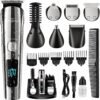 71eZtUE4QHL._AC_SL1500_.jpg Brightup Beard Trimmer for Men - Electric Razor & Shaver, Cordless Hair Clippers Trimmers Set, IPX7 Waterproof Mens Grooming Kit for Shaving Face, Mustache, Body, Ear, Nose Hair Trimmer, Gifts for Men