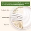 71f6T6SzIJL._SL1500_.jpg Aveeno Daily Moisturizing Cream with Prebiotic Oat & Shea Butter for Body, Face & Hands Moisturizer Cream, Hydrates Normal to Dry, Sensitive Skin for 48 Hours, Fragrance Free, Non-Comedogenic, 20 oz