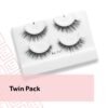 Eylure Pre-Glued Wispy Light Texture Eyelashes, No.117, Twin Pack