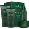 SheaMoisture Beard-Care Kit for Men, Includes Wash, Balm, Oil, Conditioner, Natural Shea Butter & Maracuja Oil, Great Gift