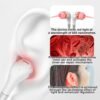 Red Light Therapy for Ears, USB Red Light Therapy for Ears, 650NM Red Light Ear Therapy Device with Two Pairs of Ear Canal Silicone