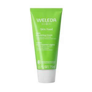 71gLDmjmK6L._SL1500_.jpg Weleda Skin Food Light Nourishing Body Cream 2.5 Fluid Ounce, Plant Rich Hydrating Moisturizer with Chamomile, Calendula and Pansy