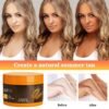 Luxury Intensive Tanning Gel, Natural Tanning Accelerator Lotion， Brown Tanning Gel, Natural Tanning Accelerator Cream Gel, for Sunbeds & Outdoor Sun (2pcs)