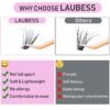71gSfhRFFlL._SL1500_.jpg Cluster Lashes 240pcs 40D DIY Eyelash Extension D Curl Long Individual Lashes Mixed Tray Faux Mink Lash Clusters Extensions 0.07 0.10 Black (40D-0.07D-9-16mm)