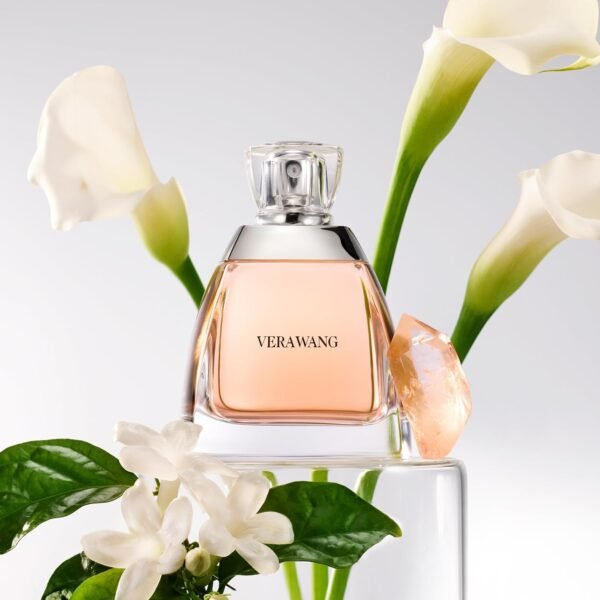 Vera Wang Eau de Parfum for Women - Delicate, Floral Scent - Notes of Iris, Lillies, & Sandalwood - Feminine & Subtle - 3.4 Fl Oz