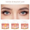 Eyelash Serum, Nutrient Formula Lash Serum Growths Fuller & Longer Looking, Clear Eyebrow Growth Serums With Mascara Tube Natural Formula Vegan & Cruelty-Free