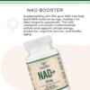 NAD Supplement for Anti Aging and Cell Regeneration (500mg of 95% Pure NAD+ Per Serving, 30 Day Supply) Similar to Nicotinamide Riboside (Third Party Tested, Vegan Safe, Non-GMO) by Double Wood