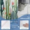 2 Pack Large Shower Splash Guard for Walk in Shower, Upgrade 9.25 x 9.25 In Bath Tub Splash Guards, Shower Corner Bathtub Water Blocker, Waterproof Shower Accessories to Keep Water in Shower