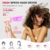 71iZdwbY0L._SL1500_.jpg 5 in 1 Hair Dryer Brush – Fast Blow Dry & Curling Styling Tool for Frizz-Free Volume, Smooth Hair & No Heat Damage – Includes Travel Bag