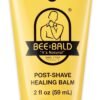 Bee Bald HEAL Aftershave for Men Healing Balm, Immediately Calms & Soothes Damaged Skin, Treats Bumps, Redness, Razor Burn & Other Shaving Irritations (2 Fl Oz)