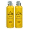 Got2b Glued Blasting Freeze Hairspray, 12 oz, Pack of 2