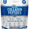 71iP7GICTeL._AC_SL1500_.jpg The Intelligent Health Collagen Peptides Powder, 45 Servings, Hydrolyzed Collagen, Type I & III, Grass Fed, Unflavored, Gluten Free, Keto/Paleo, 10g Servings, 15.9 Oz, Skin Support, Hair, Nail, Joints