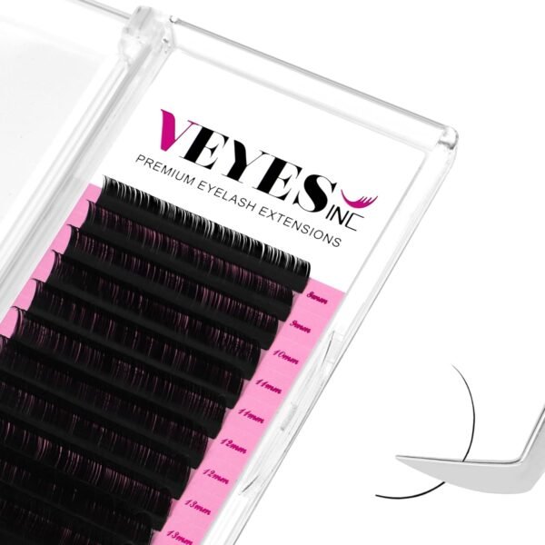 71ipXg6mYL._SL1500_.jpg VEYES INC Classic Volume Lash Extensions 0.03-0.20 J/B/L/C/CC/D/DD Curl 5-25mm Mixed & Single Length Tray, Premium Silk Eyelashes, Professional Supplies for Lash Techs(Matte Black 0.15 D 8-16mm)