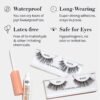71jb95rmdvL._SL1500_.jpg AOA Studio Eyelash Lash Glue Enhancers 4pcs Strip Lash Adhesive Strong Hold Water Proof Formula No Irritation Latex Free Long Lasing Quick Dry Eyelash Adhesive 0.17oz Each (4 Pack) (Clear)