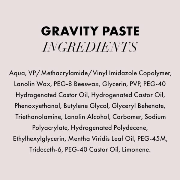 Hanz de Fuko Gravity Paste – Premium Men’s Hair Styling Paste for a High Hold, Medium Shine Finish – Super-Grip Technology for Any Hairstyle Imaginable, Works for All Hair Types – 2 oz, Travel Size