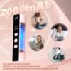 71k89OJ3-LL._AC_SL1500_.jpg LED Face Mask Light Therapy, 4 Modes Portable Red Light Therapy for Face with 2000mAh Rechargeable Remote, Blue, Orange, 850NM Infrared & Red Light Mask, 400 LEDs for Anti-Aging, at Home