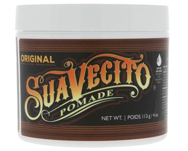 Suavecito Pomade For Men - Medium Hold Shine Water Based oz Pack Wax Like Flake All Day Hair Free Gel Hairstyles Easy To Wash Out
