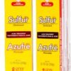 71kfCBTtRnL._AC_SL1500_.jpg Biosulfur Grisi Acne Treatment: Fights Pimples, Blackheads, Blemishes, Improves Damaged Skin from Acne Scars, Prevents Breakouts, Keeps Pores Clear, Controls Oil, Sulfur Ointment, 0.70 Ounce, 2-Pack