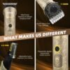 Ufree Beard Trimmer for Men, Electric Razor Shavers, Cordless Hair Clippers, Shaving Kit for Mustache, Body, Nose, Ear and Face,7 in 1 Beard Grooming Kit, Birthday Gifts for Men Father Dad