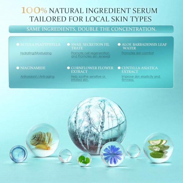 71kq7E1VPcL._SL1500_.jpg Face Serum - Anti-wrinkle Facial Serum Combat Fine Lines and Wrinkles with our Nourishing Hydrating and Moisturizing, 1.18 Fl Oz