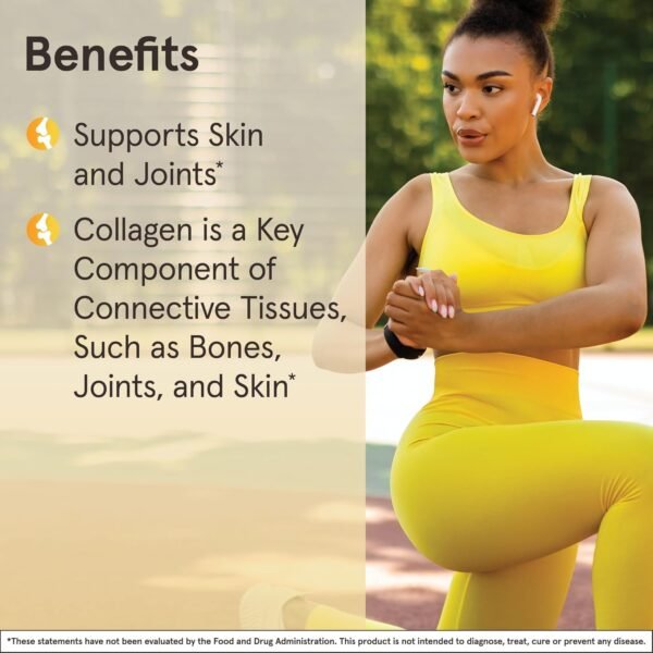 71kwsFiDkEL._AC_SL1500_.jpg Jarrow Formulas Type II Collagen Complex 1000 mg Supplements, Supports Skin and Joint Health, 60 Capsules, 30 Day Supply