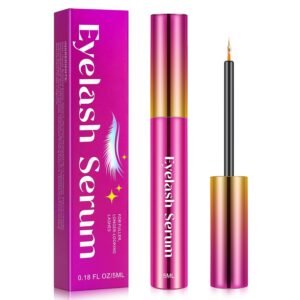 71lyf1s6JIL._SL1500_.jpg Eyelash Serum for Eyelash Growth, Lash Serum for Eyelash Growth Thickness, Stronger, Healthier Lashes & Brows, Easy To Use & Absorb, Safe for Sensitive Eyes, 0.18 Fl. Oz.