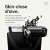 71lyrvI0jwL._AC_SL1500_.jpg MANSCAPED® The Lawn Mower® 5.0 Ultra Groin & Body Hair Trimmer – Dual-Head SkinSafe® Trimmer & Foil Blades, Waterproof Wet/Dry Groomer, USB-C Rechargeable with Travel Case, Men’s Ball Shaver, Black