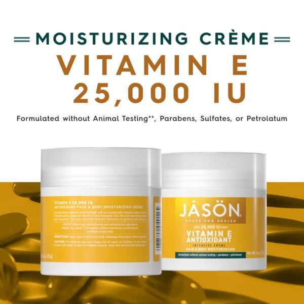 71mdw9mY9mL._SL1500_.jpg Jason Moisturizing Creme Vitamin E Age Renewal - 25000 IU - 4 oz