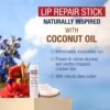 71mqzVXrvKL._SL1500_.jpg Aquaphor Naturally Inspired Lip Repair Stick with Coconut Oil and Natural Shea Butter, Hydrating Lip Balm Immediately Relieves Dryness, 0.17 Oz Stick
