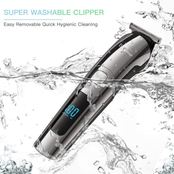 71mx7wBmbQL._AC_SL1500_.jpg Brightup Beard Trimmer for Men - Electric Razor & Shaver, Cordless Hair Clippers Trimmers Set, IPX7 Waterproof Mens Grooming Kit for Shaving Face, Mustache, Body, Ear, Nose Hair Trimmer, Gifts for Men