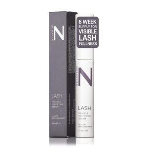 71n-cxvd4PL._SL1500_.jpg NULASTIN Eyelash Serum for Thicker Looking Lashes - Follicle Fortifying LASH Serum - Clinically Tested Eyelash Enhancing with Keratin - From the Experts in Brows and Lashes (0.1 Fl Oz)