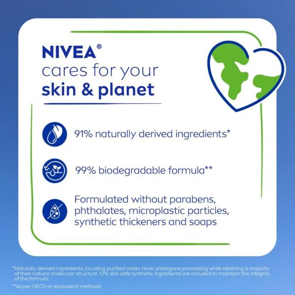 71n4ljqoSgL._SL1500_.jpg NIVEA Refreshing White Peach and Jasmine Body Wash with Nourishing Serum, Scented Body Wash for Women, Enriched with Provitamin B5 and Vitamin E, 20 Fl Oz Bottle