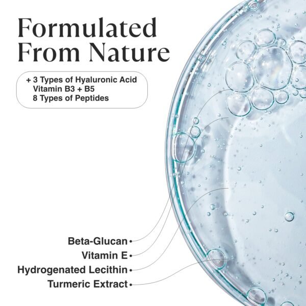 MATKAS Korean Firming Boost Hyaluronic Acid Serum 1 Fl. Oz. - Niacinamide and Hyaluronic Acid Serum for Face Korean Skin Care for Anti Aging, Hydrating Face Moisturizer for Dry Sensitive Skin