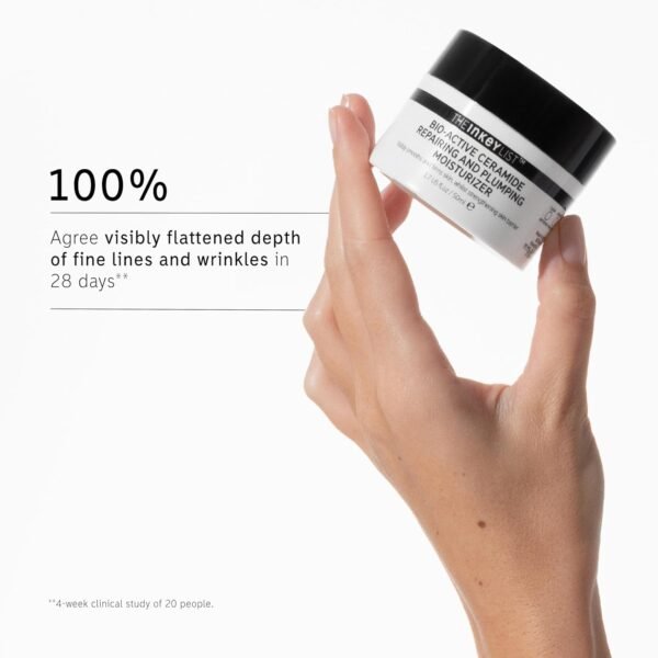The INKEY List Bio-Active Ceramide Moisturiser 1.7fl oz/50ml, Anti-Ageing Skincare, 24-Hour Hydration Cream, Vegan Friendly, Suitable For All Skin Types