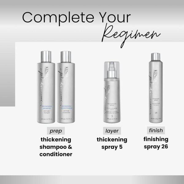 71oVBumdaL._SL1500_.jpg Kenra Platinum Thickening Spray 5 | Volumizing Styler | Density Plumping Spray | Increases Hair Thickness Up To 96% | Humidity Protection & Frizz Taming | All Hair Types