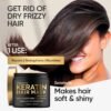 SUNATORIA Keratin Hair Mask - Deep Conditioner for Dry Damaged Hair - Hydrates, Repairs, Nourishes - Keratin Hair Treatment - Deep Conditioning Hair Mask - Keratina Mascarilla Para el Cabello
