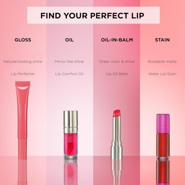 71orj697k3L._SL1500_.jpg Clarins NEW Water Lip Stain | Long Lasting, Transfer-Proof, Lightweight and Kiss Proof | Buildable Matte Finish | Contains Hyaluronic Acid | 0.2 Fluid Ounces