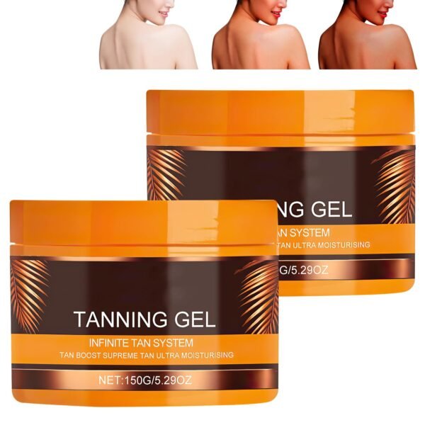 Luxury Intensive Tanning Gel, Haute Beauty Tanning lotion, Natural Tanning Accelerator Cream Gel Tan Skin, Instant Tanning Cream For Sunbeds & Outdoor Sun
