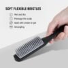 SalonSilk Hair Brush for Men, 5PCS Men Hair Brush & Styling Comb Set - Professional Barber Tools for All Hair Types, Perfect for Styling, Grooming, and Detangling