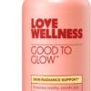 Love Wellness Good to Glow | Collagen Supplement with Biotin, Vitamin C, E, Ashwagandha & Zinc | Promotes Smooth, Glowing & Clear Skin | Enhances Smoothness & Promotes Healthy Skin | 60 Count