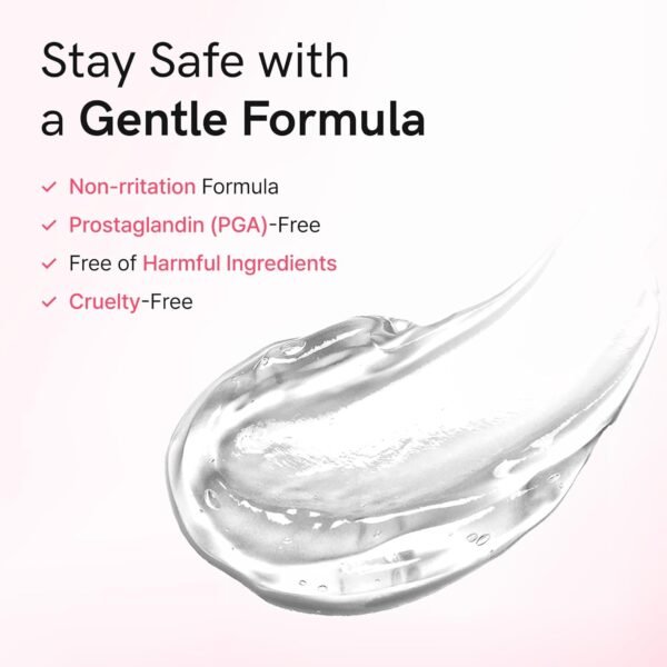 Regene Eyelash Serum | PDRN, EGF with 20 Amino Acids, 9 Peptides | Korean Eyelash & Brow Growth Serum | Gentle Formula to Boost Longer Fuller and Thicker Lashes (0.34 fl.oz.)