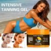 Luxury Intensive Tanning Gel, Natural Tanning Accelerator Cream Gel, for Sunbeds & Outdoor Sun (1pcs)