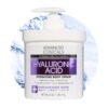 Advanced Clinicals Hyaluronic Acid Moisturizer Body Cream W/Vitamin E | Hydrating Cream & Body Lotion For Women & Men To Help Improve Look of Wrinkles, Dry Skin, Crepey Looking Skin, 16 Ounce