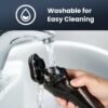 Electric Razor for Men Cordless: Wet/Dry Rotary Shaver Waterproof - USB Fast Charging & Sensitive Skin Care - Pop up Trimmer & Precision Blades