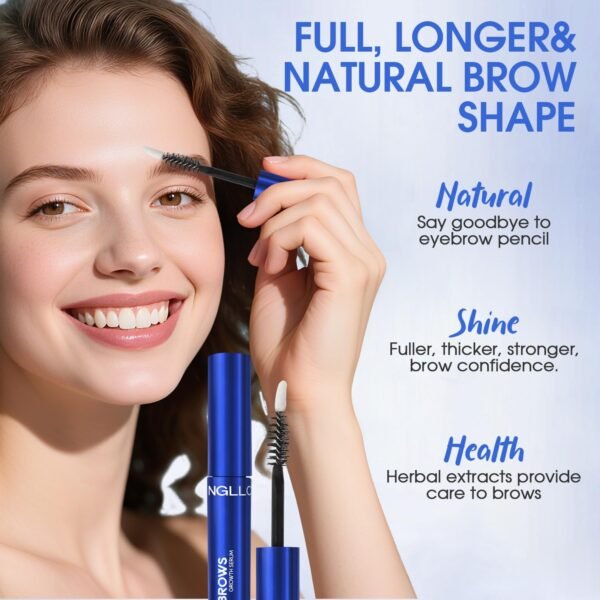 71qm4hNyTjL._SL1500_.jpg Eyebrow Growth Serum Plant Extracts Brows Growth Serum for Women Regrowth Eyebrow Hair Growth Thicker, Longer, Fuller -5ml