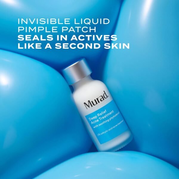 Murad Deep Relief Acne Treatment - Maximum Strength Acne Treatment with 2% Salicylic Acid and Phytosteroid for Deep, Painful Acne Breakouts and Redness - Accelerated Healing Treatment - 1 Fl Oz