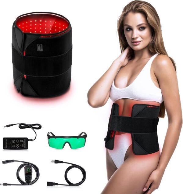 Red Light Therapy for Body, 31.5" * 11.8" Red Light Therapy Pad, Dual Chip Grade 360 LEDs 660nm & 850nm Infrared Light Therapy for Body Back Waist Shoulder Knee Joint Pain Relief, Gift for Women Men