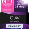 Olay Anti-Wrinkle Firm and Lift Night Cream for 40+, 1.7 Ounce