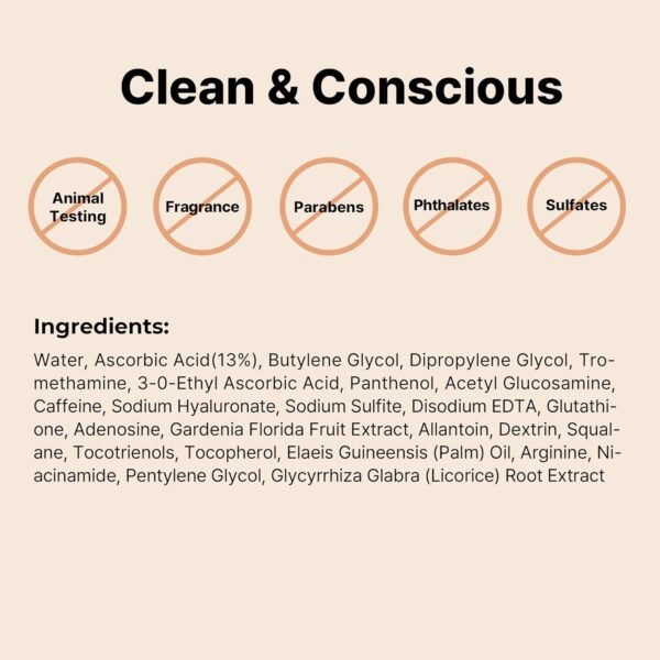 71s05Bdo6qL._SL1500_.jpg COSRX Pure Vitamin C 13% Serum with Vitamin E & Hyaluronic Acid, Hydrating Facial Serum for Fine Lines, Uneven Skin Tone & Dull Skin, 0.67fl.oz/20ml, Korean Skin Care